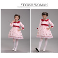 hot sale baby grils party dress/wedding dress/floral dress/pink